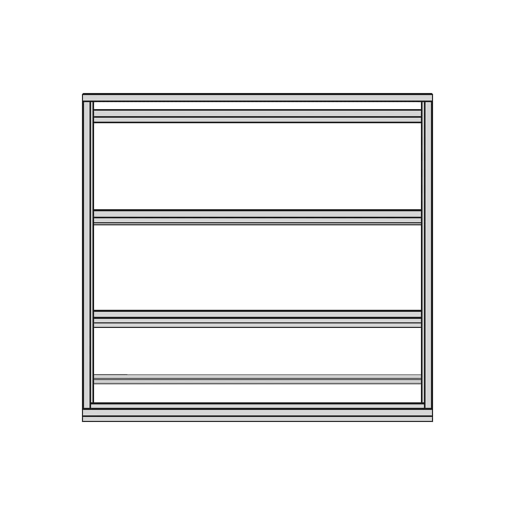 Industrial Display Shelf 1 | Industrial CAD Design_270_0_degree_snapshot