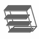 Industrial Display Shelf 1 | Industrial CAD Design_60_30_degree_snapshot