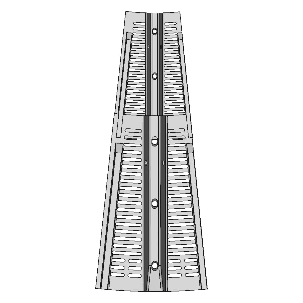 Discharge Grate 1 | Industrial CAD Design_0_0_degree_snapshot