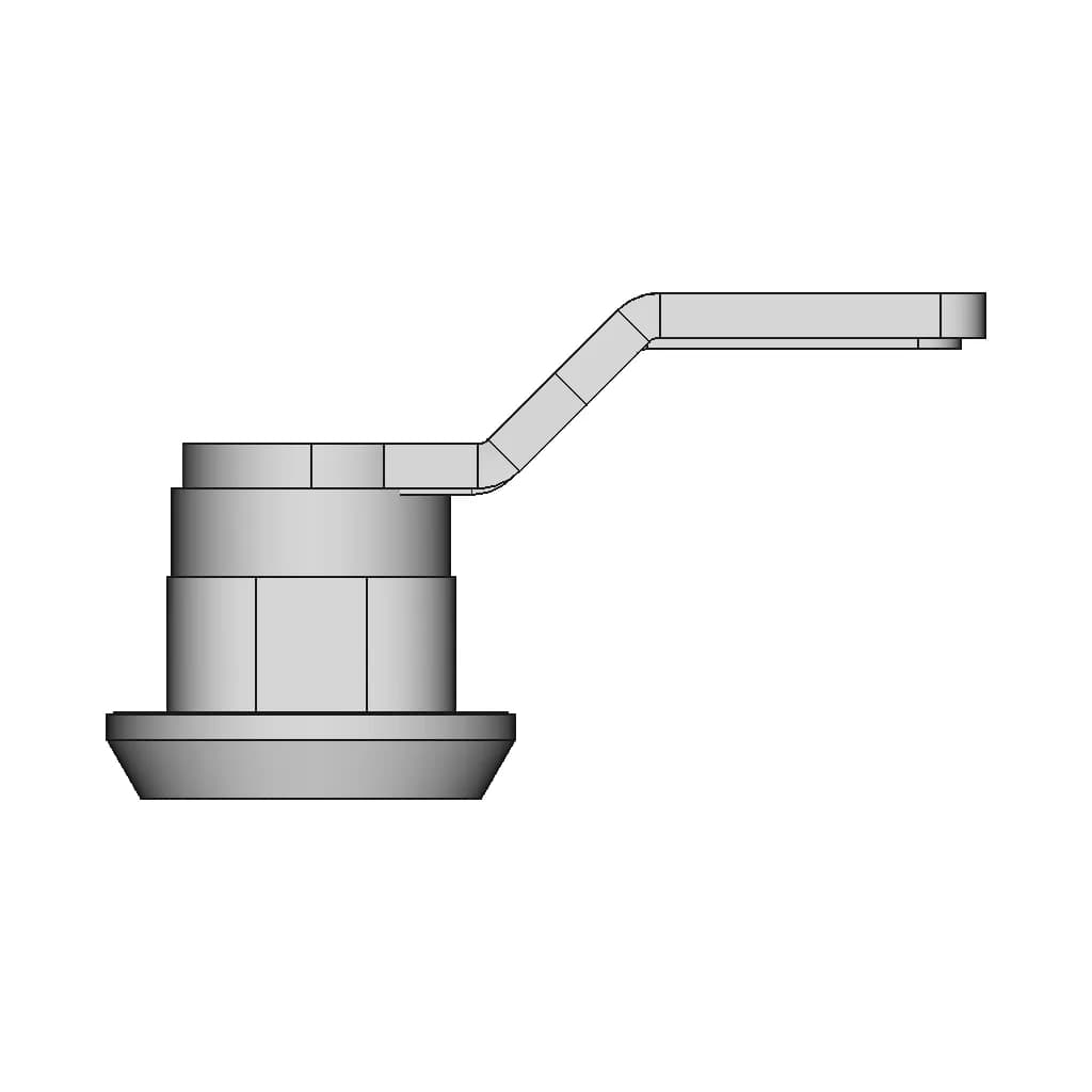 Cam Lock 15 | CAD Model for Energy Systems_270_0_degree_snapshot
