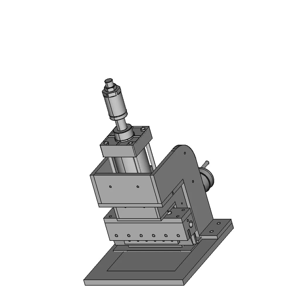 Hot Line Punch Machine 1 | Industrial CAD Design_60_30_degree_snapshot