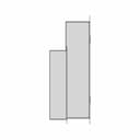 450 X 320 X 100 Enclosure Flush Mounting | CAD Model for Energy Systems_0_270_degree_snapshot