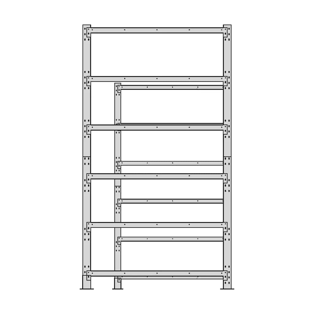 Double Pallet Rack 1 | Industrial CAD Design_90_0_degree_snapshot