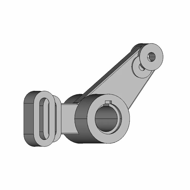 Control Bracket Cad Model 1 | Industrial CAD Design