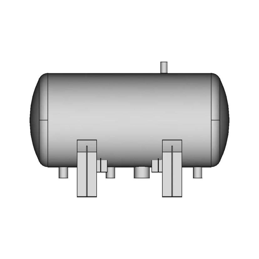 Horizontal Pressure 1 | Industrial CAD Design