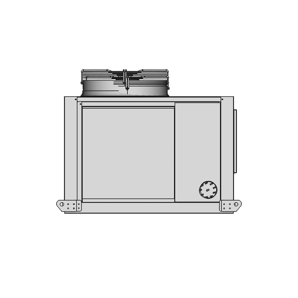 Air Cooled Chiller 8Tr Nominal 1 | Industrial CAD Design_0_90_degree_snapshot