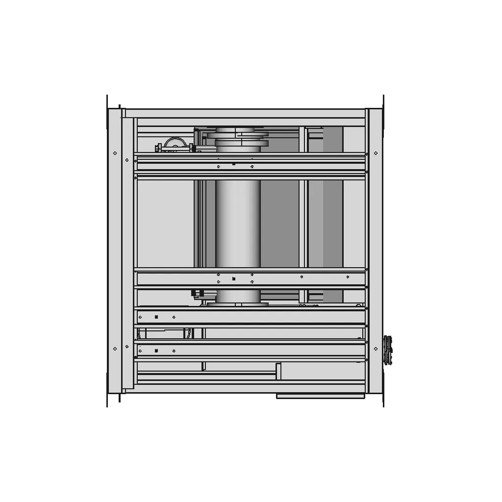 Air Cooled Chiller 8Tr Nominal 1 | Industrial CAD Design_90_0_degree_snapshot