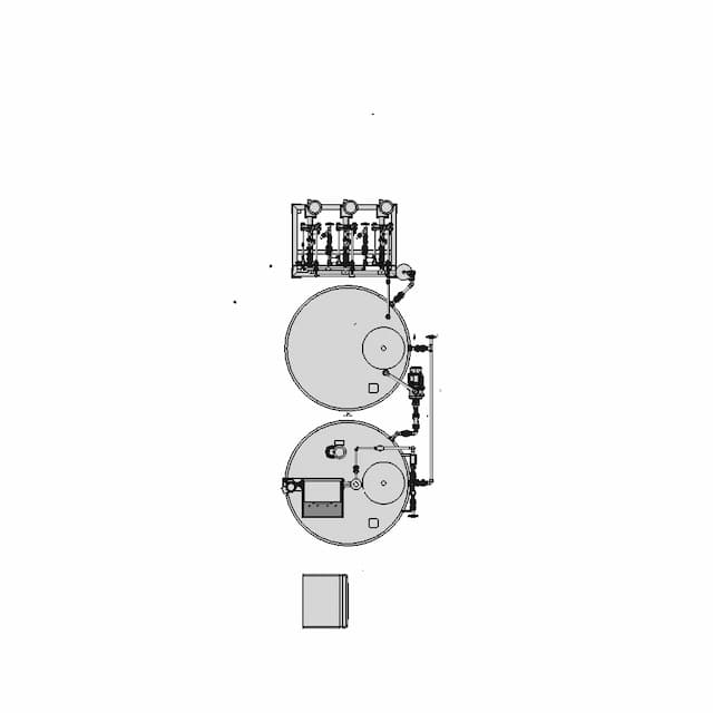 Flocculant Dosing System 1 | CAD Model for Energy Systems