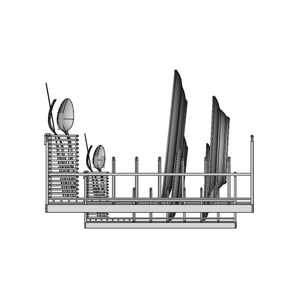 Dish Drainer 2 | Industrial CAD Design_0_90_degree_snapshot