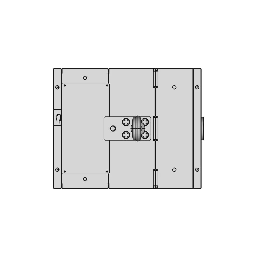 Mixer Bottom Half Injection Moulded 1 | Industrial CAD Design_0_270_degree_snapshot