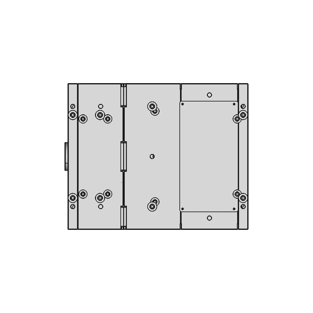 Mixer Bottom Half Injection Moulded 1 | Industrial CAD Design_0_90_degree_snapshot