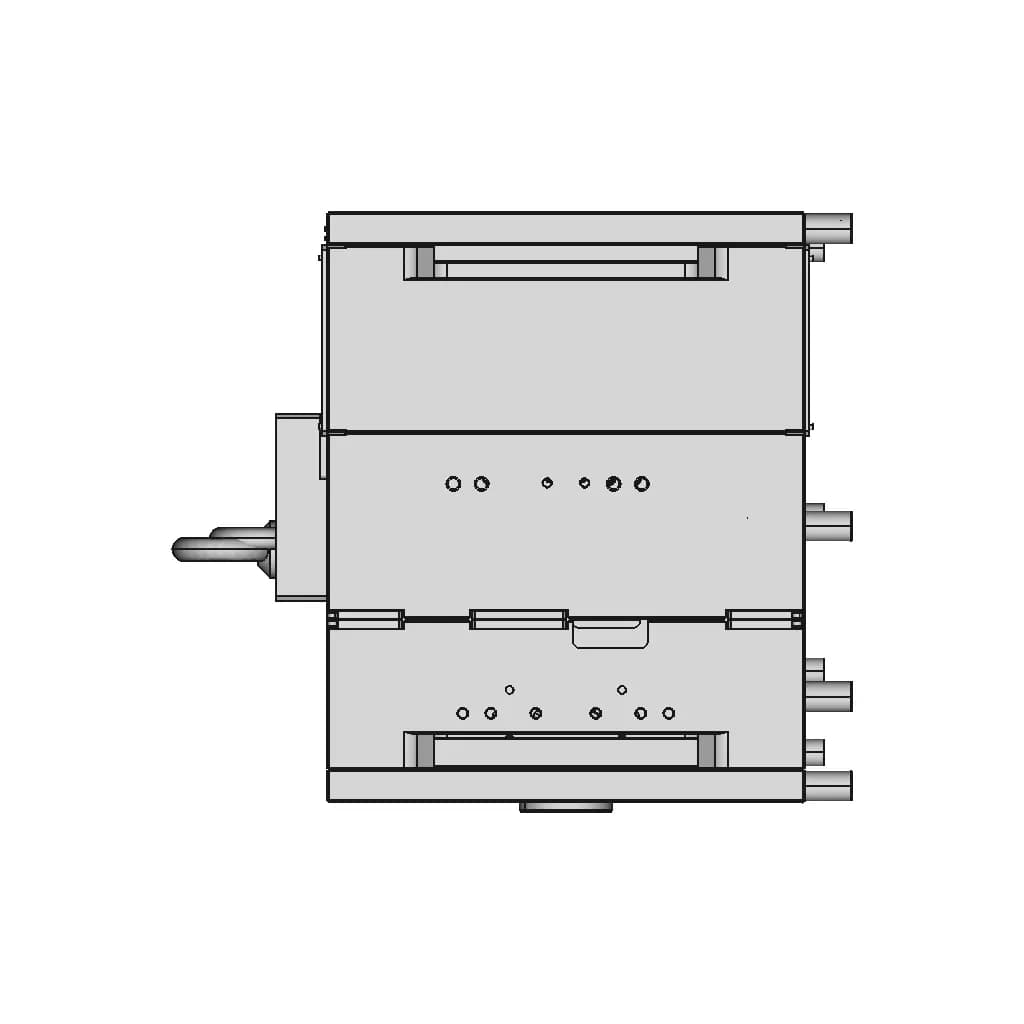 Mixer Bottom Half Injection Moulded 1 | Industrial CAD Design_270_0_degree_snapshot