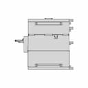Mixer Bottom Half Injection Moulded 1 | Industrial CAD Design_90_0_degree_snapshot