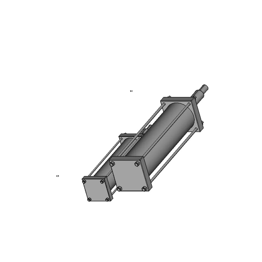 Xi Lanh 140 Hanh Trinh 470 1 | Industrial CAD Design_60_30_degree_snapshot
