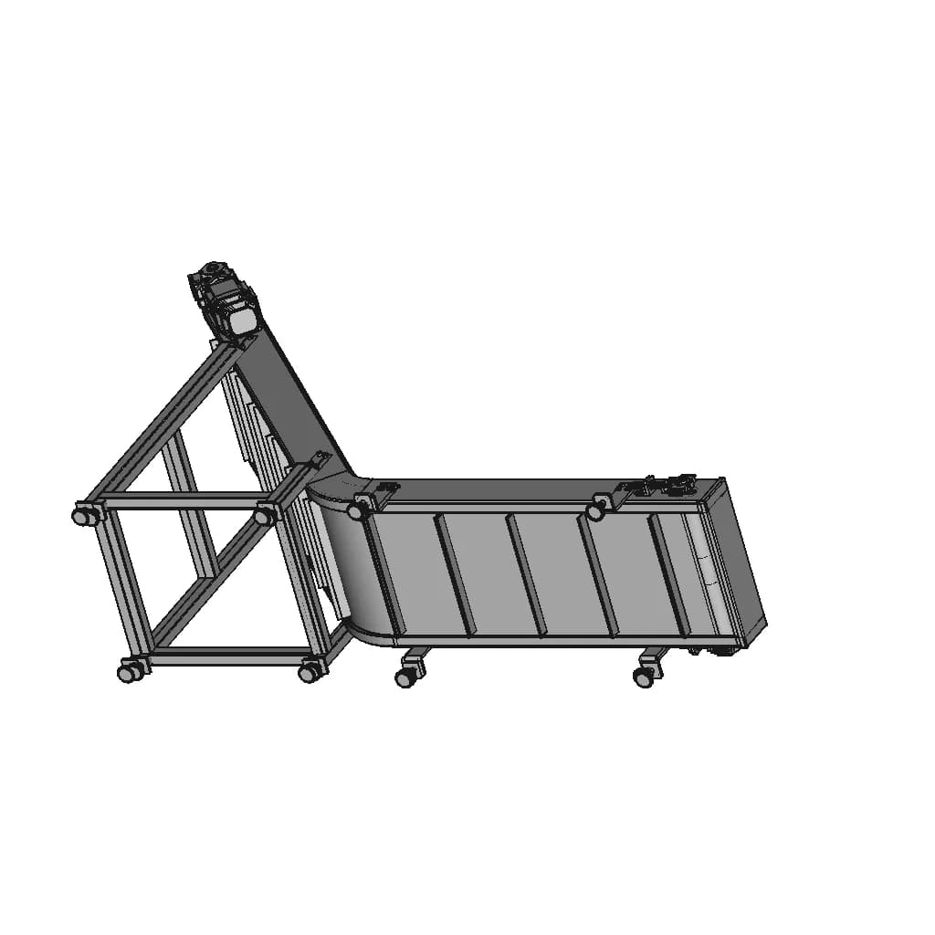 Inclined Pvc With Cleat Conveyor 1 | Industrial CAD Design_60_30_degree_snapshot