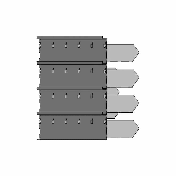 Workshop Storage Rack 1 | Industrial CAD Design