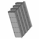 Workshop Storage Rack 1 | Industrial CAD Design_60_30_degree_snapshot