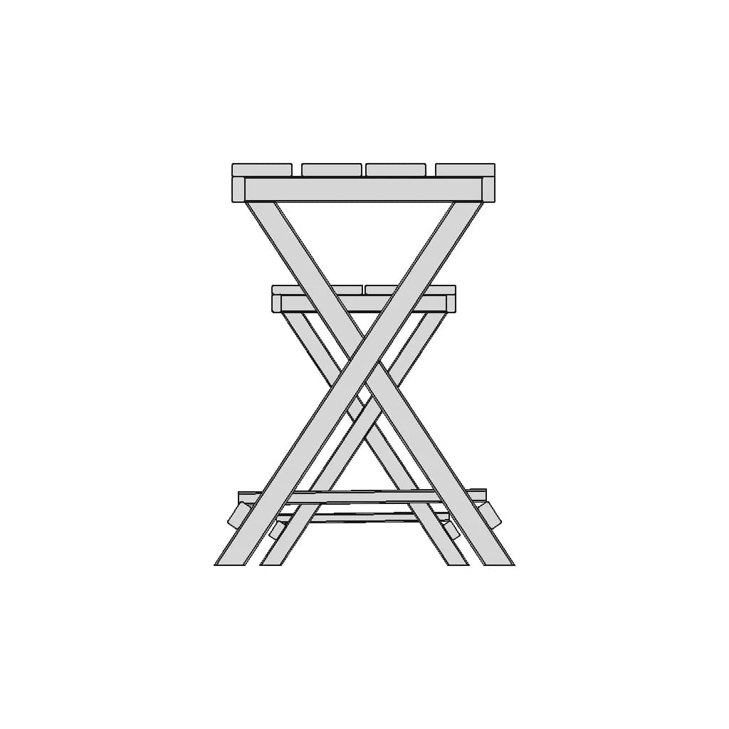 Wooden Suitcase Holder 1 | Industrial CAD Design_0_270_degree_snapshot