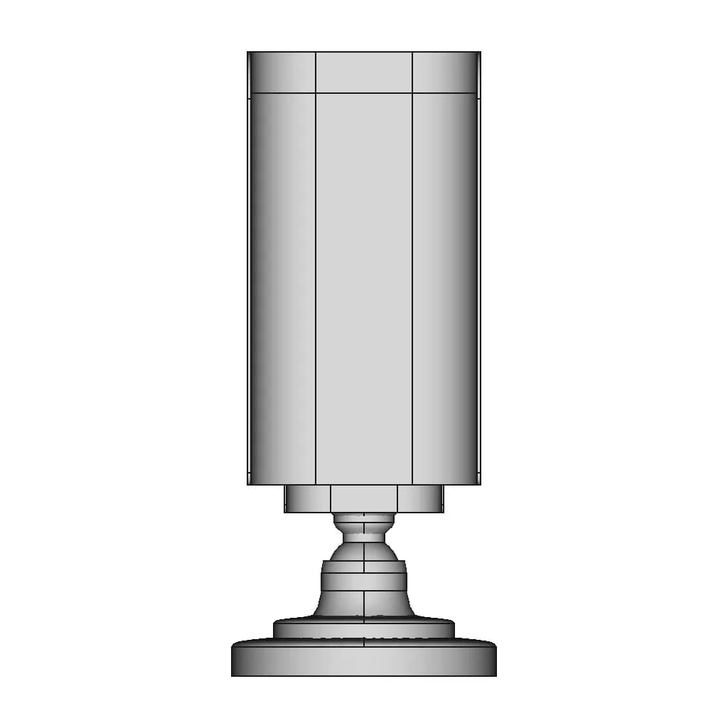 Surveillance Camera 4 | Industrial CAD Design_90_0_degree_snapshot