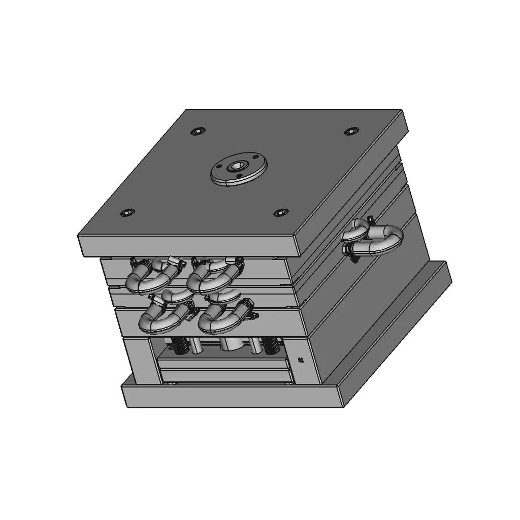 Molde De Injecao 4 | Industrial CAD Design_60_30_degree_snapshot
