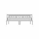 Bed 183 | Industrial CAD Design_0_0_degree_snapshot