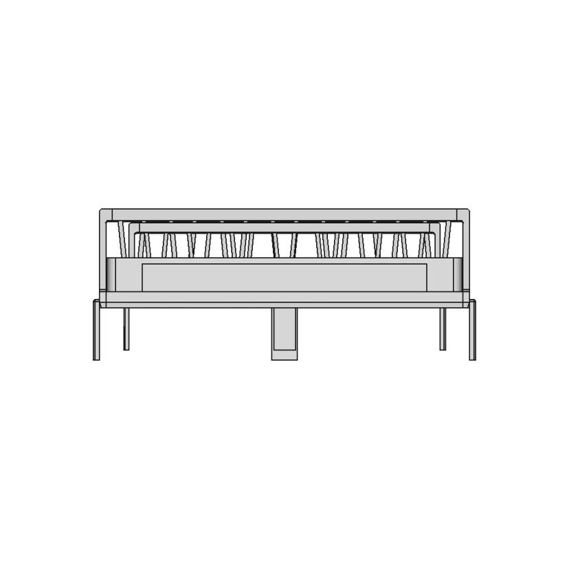 Bed 183 | Industrial CAD Design
