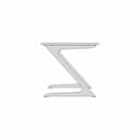 Desk With Z Shaped Leg 1 | Industrial CAD Design_0_90_degree_snapshot