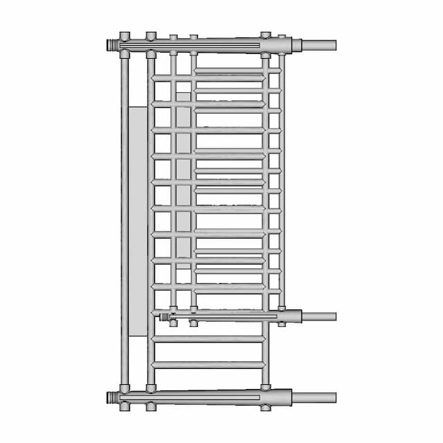 School Zone Safety Fence 1 | Industrial CAD Design