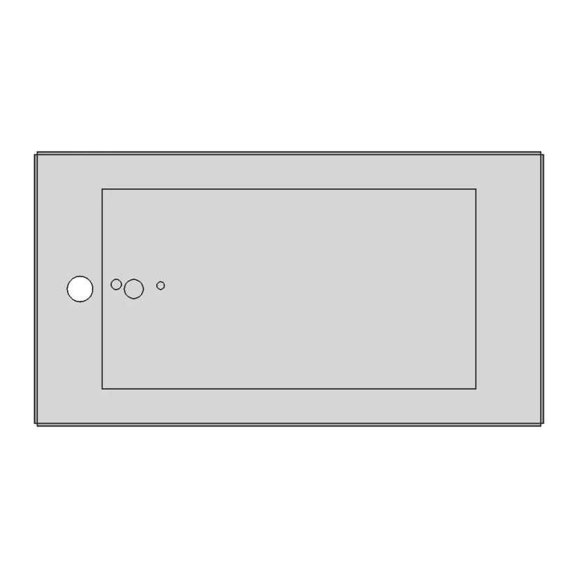 King Size Cot Bed 1 | Industrial CAD Design