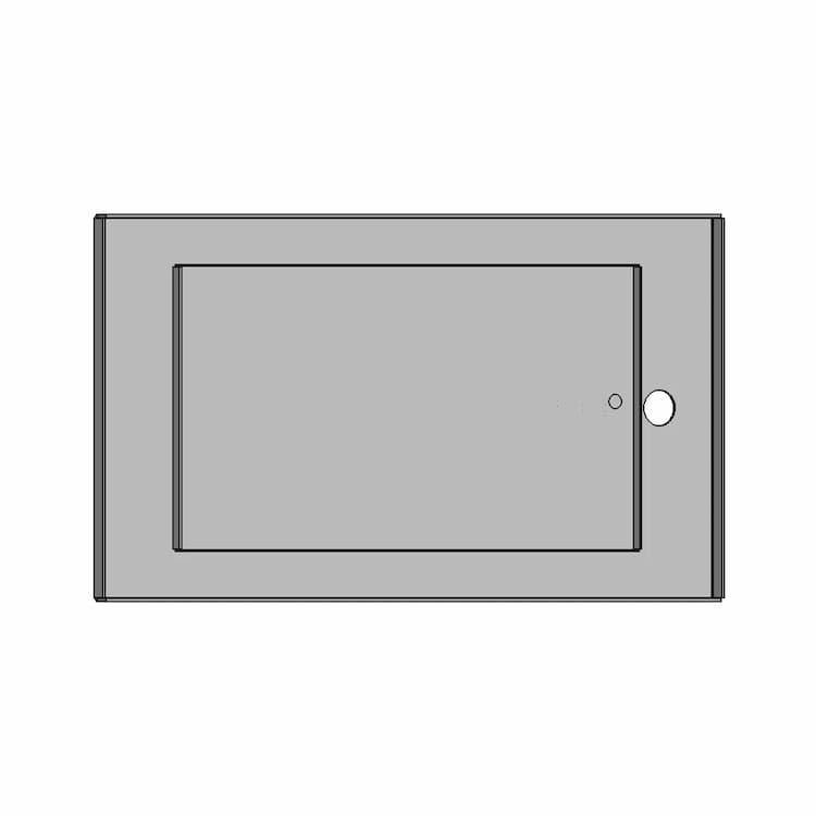 King Size Cot Bed 1 | Industrial CAD Design
