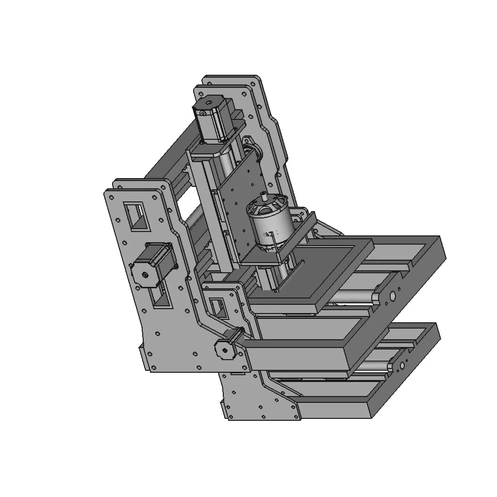 Small Cnc Router 2 | Industrial CAD Design_60_30_degree_snapshot