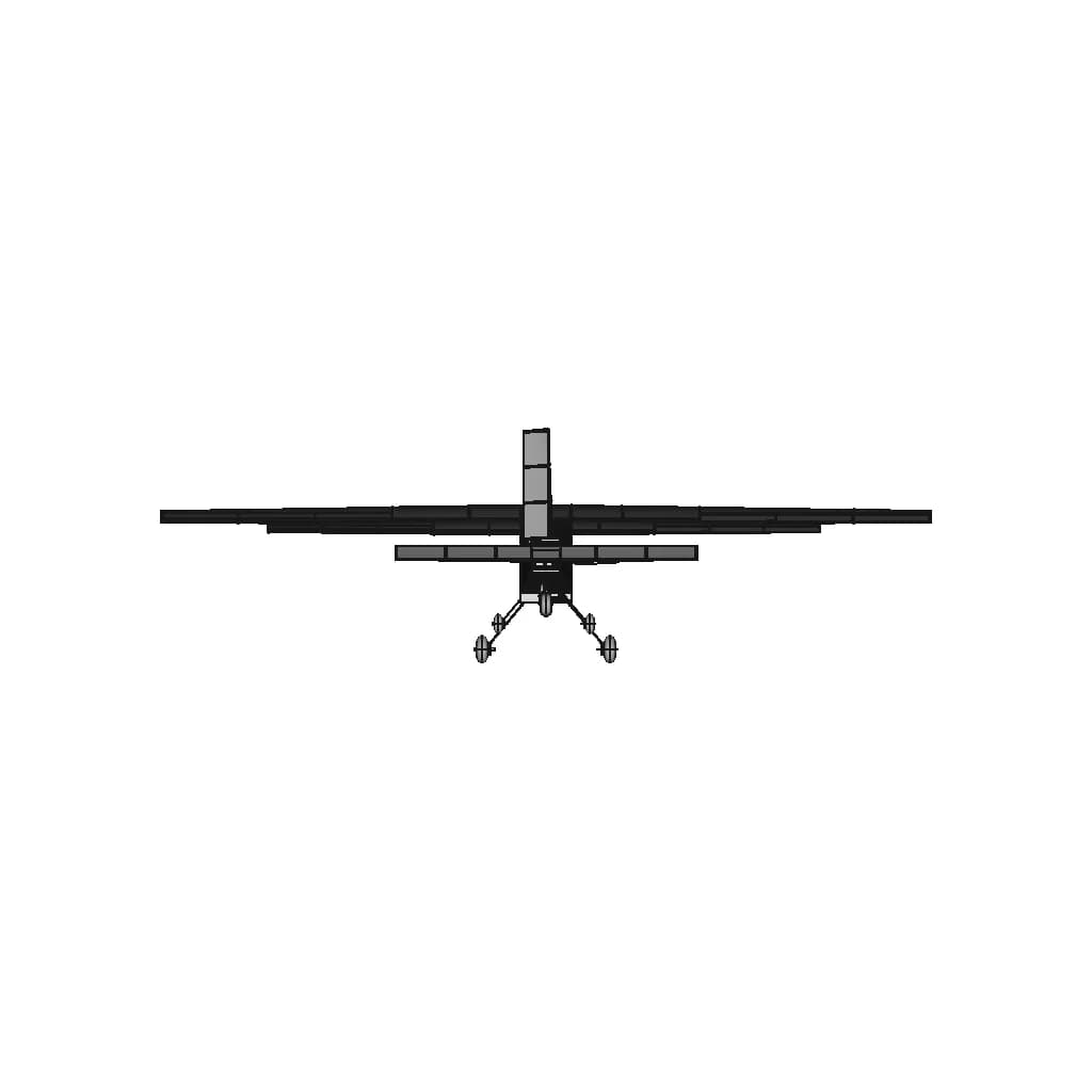 Rc Plane Basic 55In 1 | Industrial CAD Design_0_90_degree_snapshot