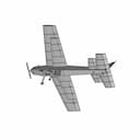 Rc Plane Basic 55In 1 | Industrial CAD Design_60_30_degree_snapshot