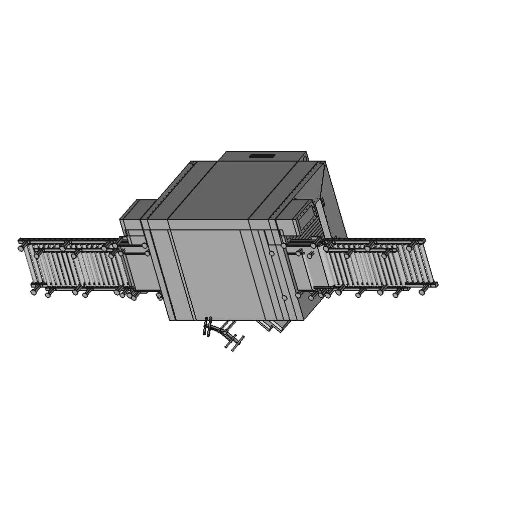 X Ray Baggage Scanner V2 1 | Industrial CAD Design_60_30_degree_snapshot
