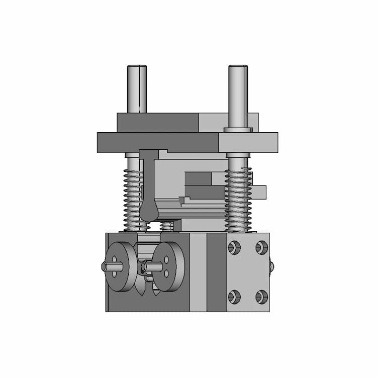 Metal Piece Forming Tool 1 | Industrial CAD Design