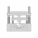Metal Piece Forming Tool 1 | Industrial CAD Design_0_90_degree_snapshot
