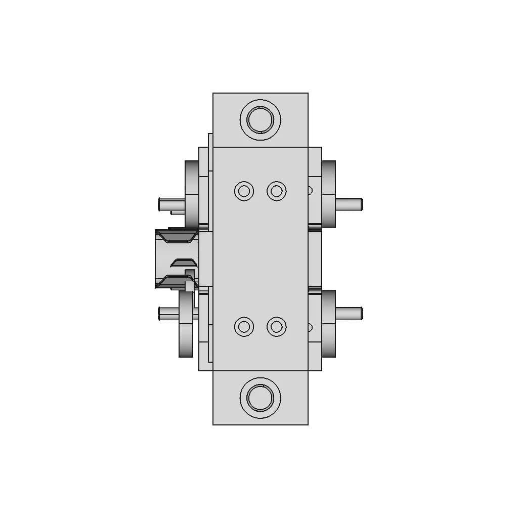Metal Piece Forming Tool 1 | Industrial CAD Design_270_0_degree_snapshot