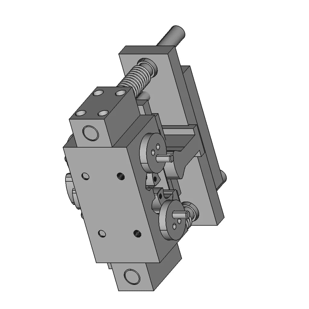 Metal Piece Forming Tool 1 | Industrial CAD Design_60_30_degree_snapshot