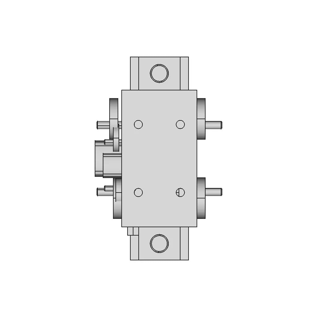 Metal Piece Forming Tool 1 | Industrial CAD Design_90_0_degree_snapshot