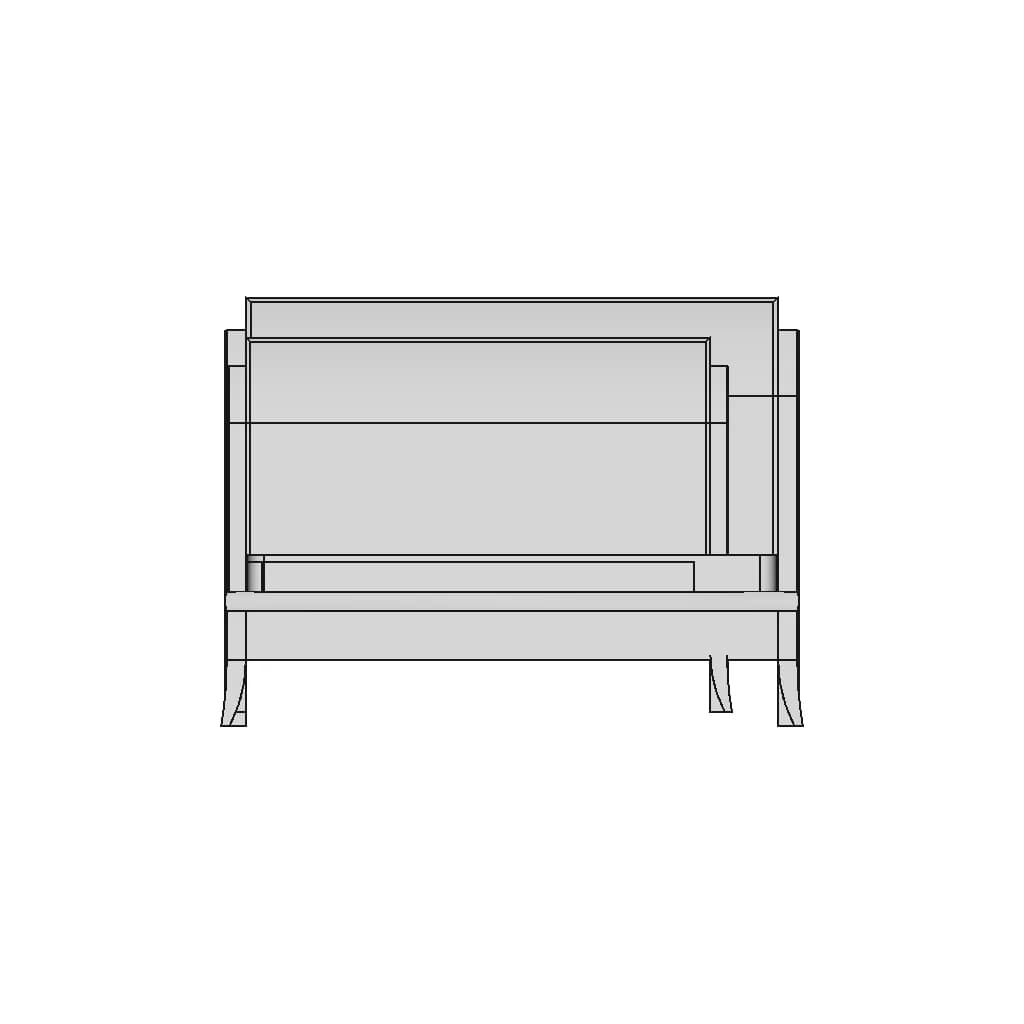 Bed 140 | Industrial CAD Design_0_0_degree_snapshot