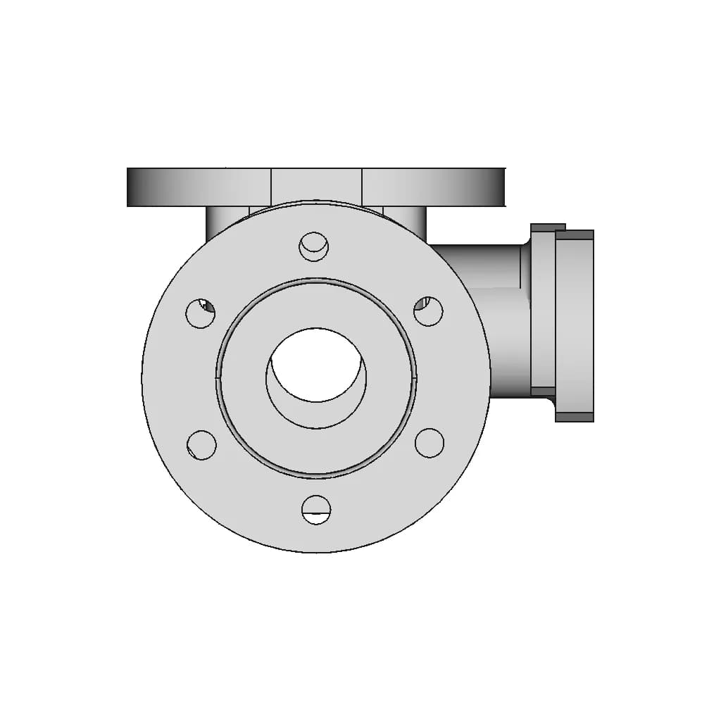 Valve Body 59 | Industrial CAD Design_0_90_degree_snapshot
