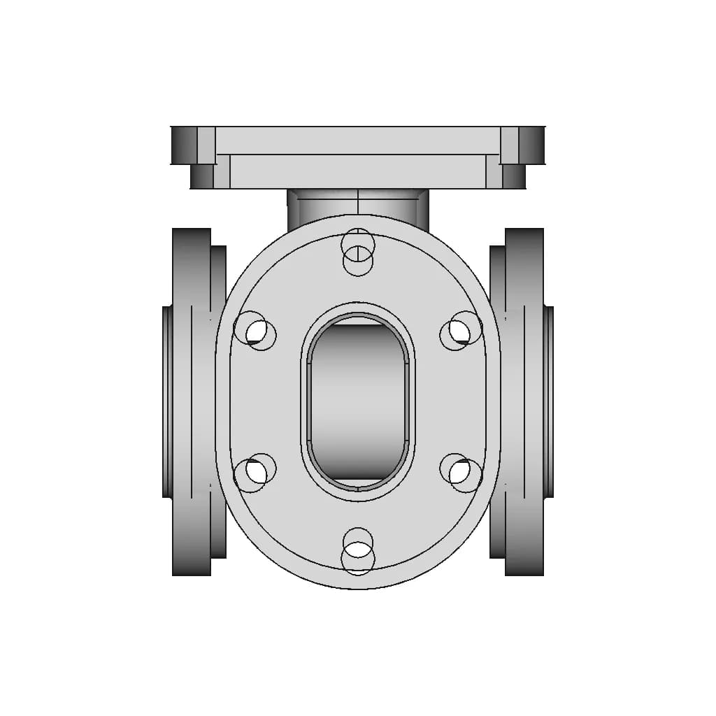 Valve Body 59 | Industrial CAD Design_270_0_degree_snapshot
