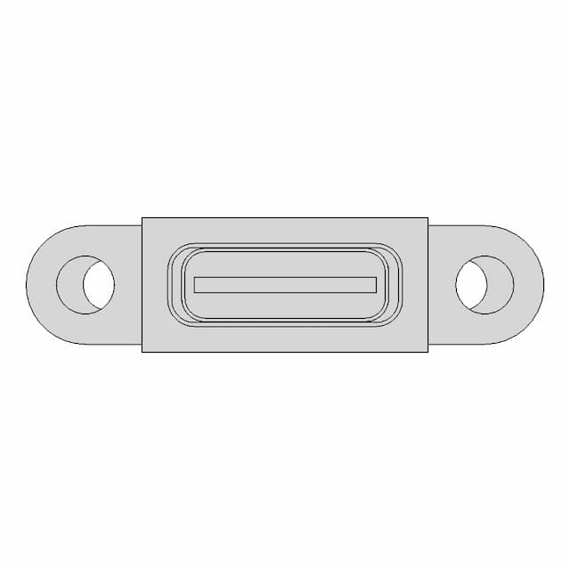 Usb C Socket With Panel Mounting 1 | CAD Model for Energy Systems