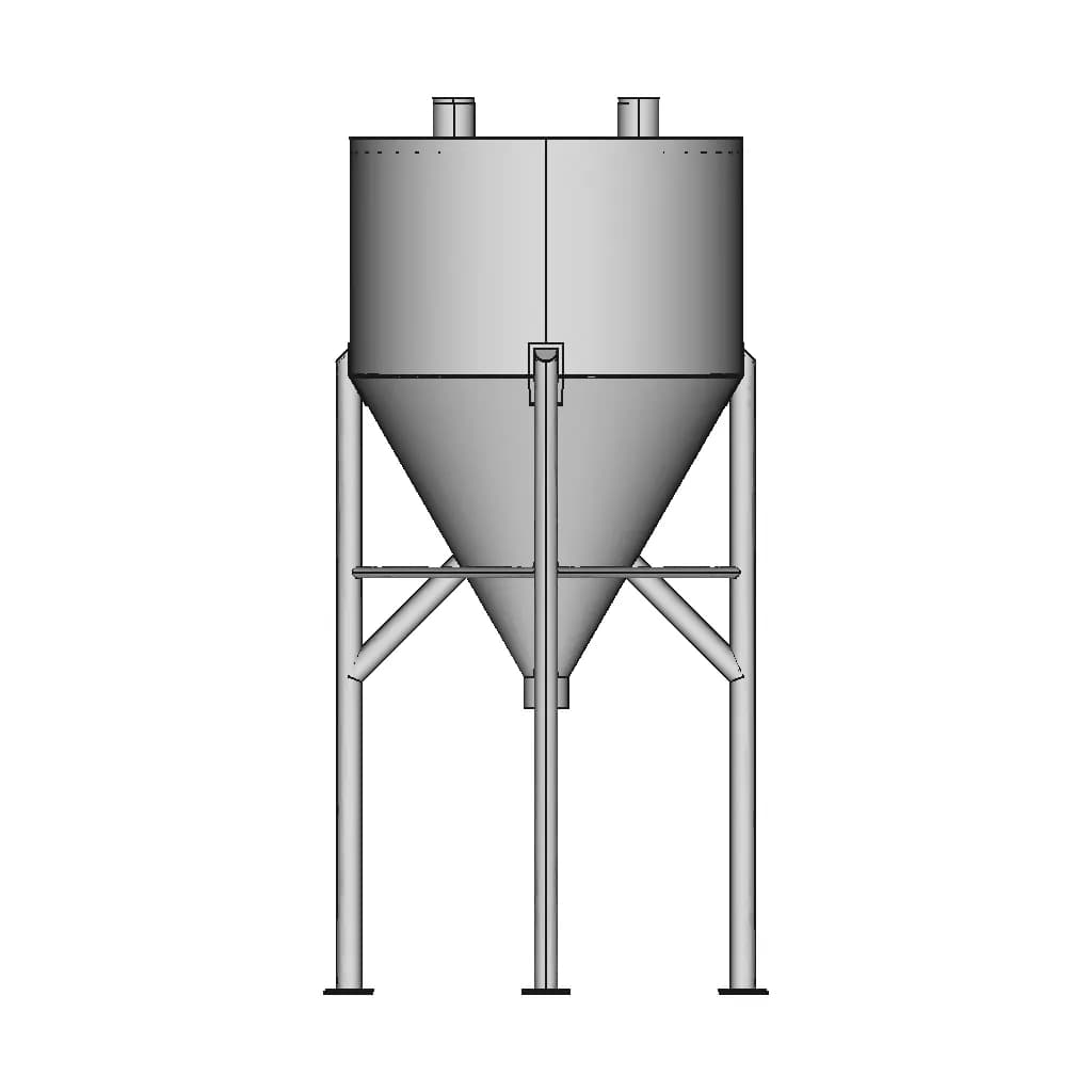 Powder Packing Ribbon Blender Machine 1 | CAD Model for Energy Systems_0_0_degree_snapshot