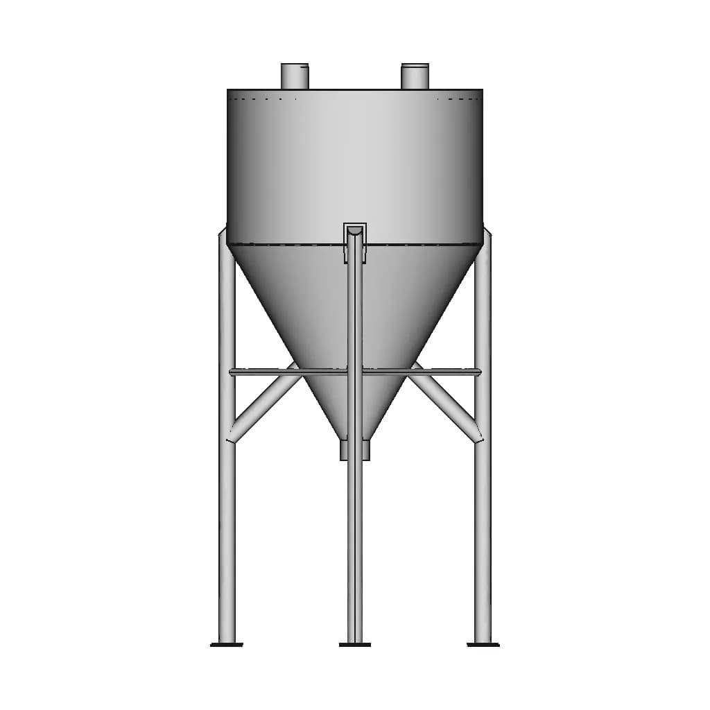 Powder Packing Ribbon Blender Machine 1 | CAD Model for Energy Systems_0_270_degree_snapshot