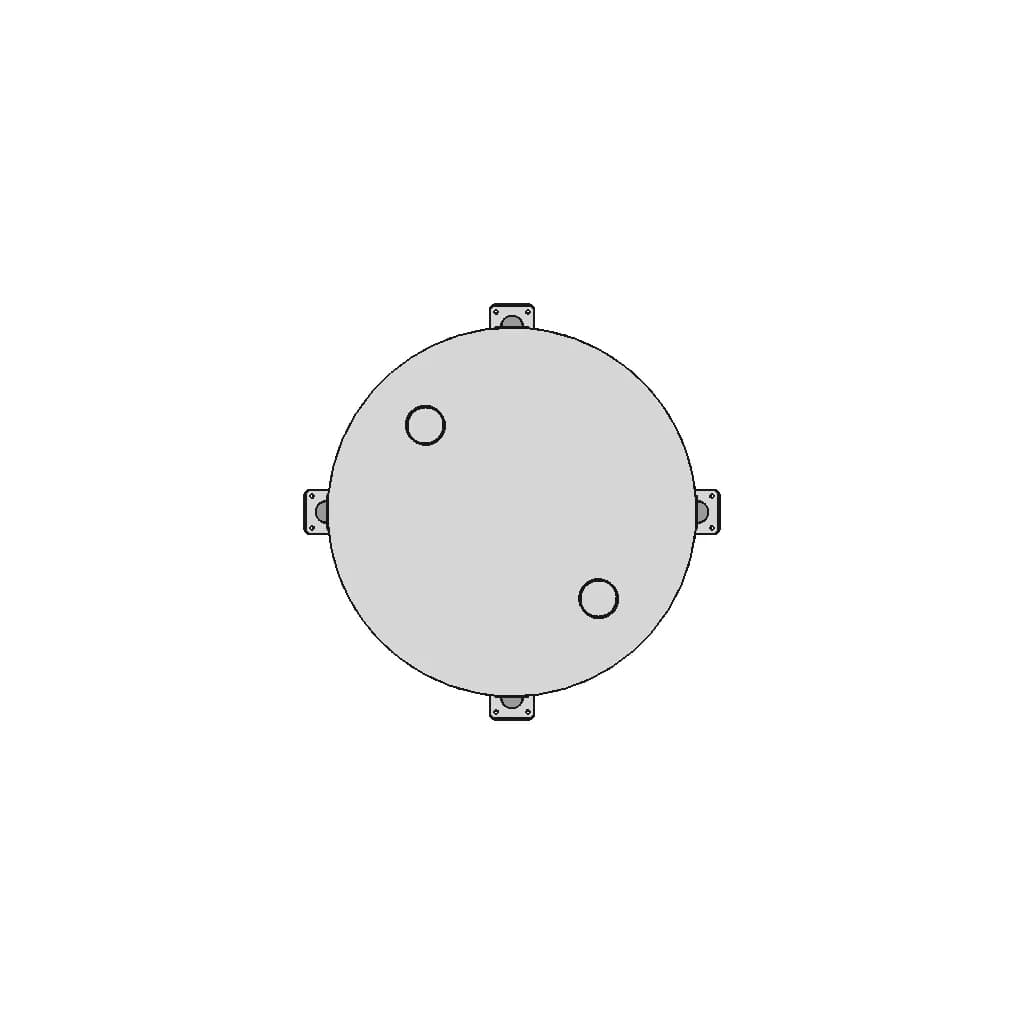 Powder Packing Ribbon Blender Machine 1 | CAD Model for Energy Systems_270_0_degree_snapshot