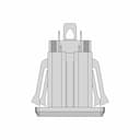 U S Panel Mount 110V Power Outlet 1 | CAD Model for Energy Systems_270_0_degree_snapshot
