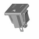 U S Panel Mount 110V Power Outlet 1 | CAD Model for Energy Systems_60_30_degree_snapshot