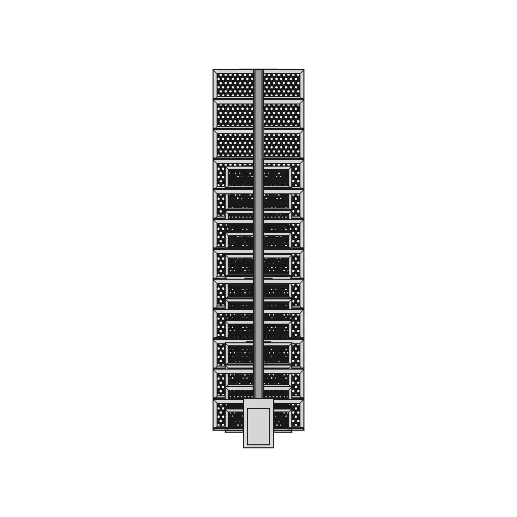 Solidworks Weldments Practice Guide Staircase Weldments 1 | CAD Model for Energy Systems_90_0_degree_snapshot