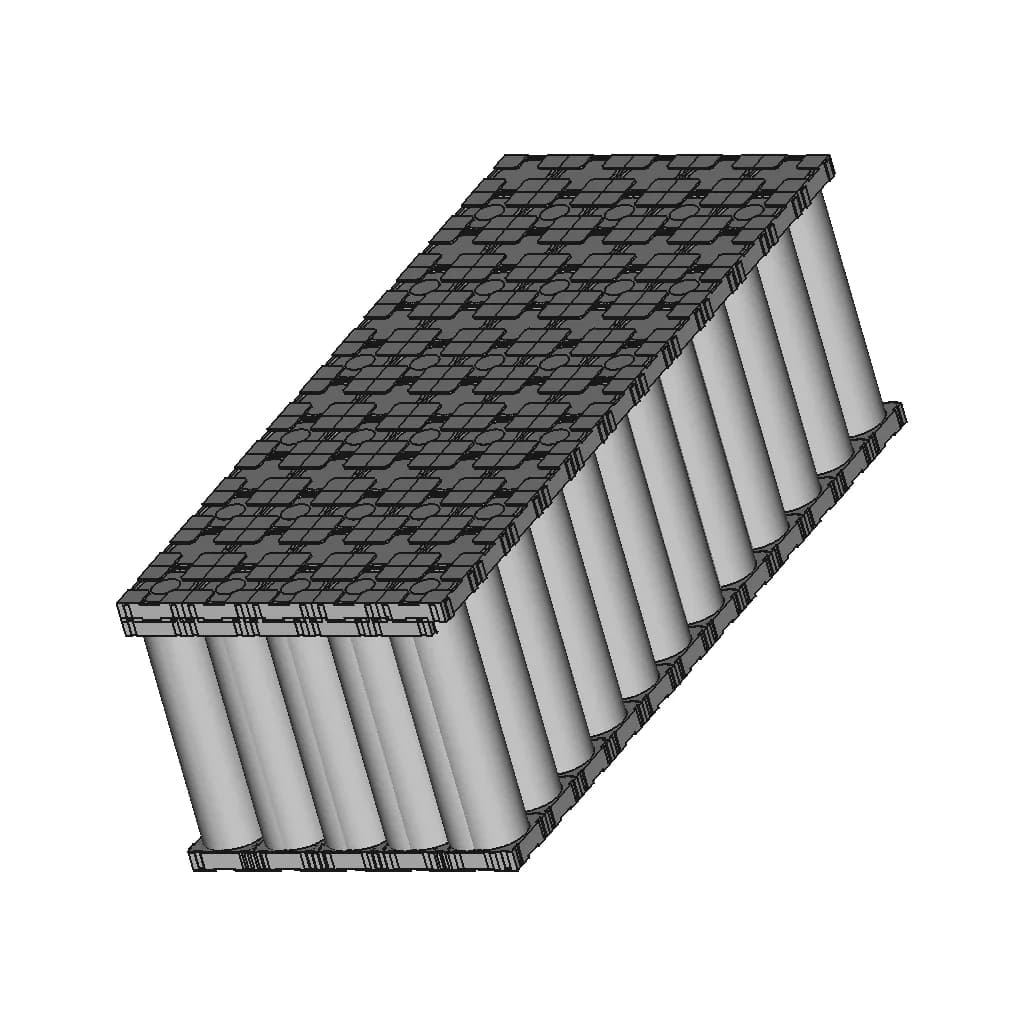 Lifepo4 32140 12S5P 1 | CAD Model for Energy Systems_60_30_degree_snapshot